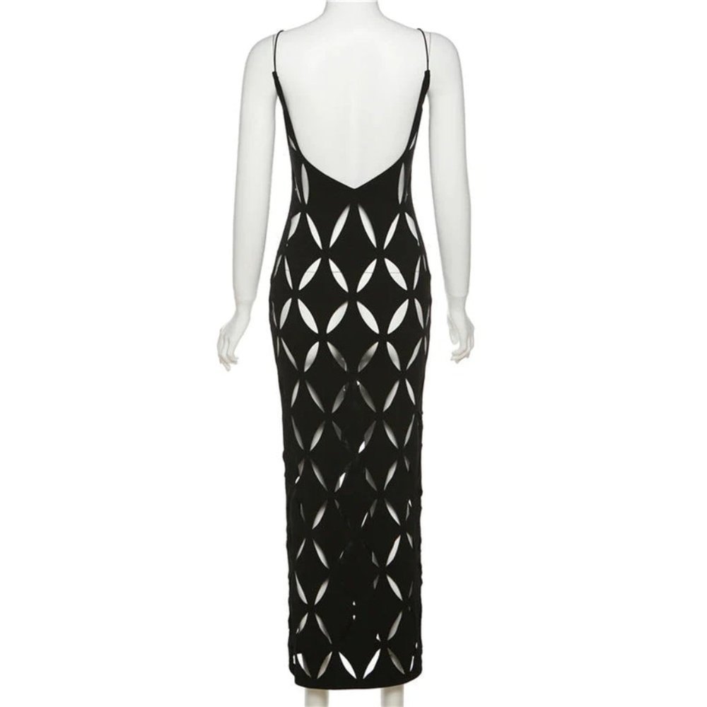 Black Heat Statement Maxi - Picture 3 of 4